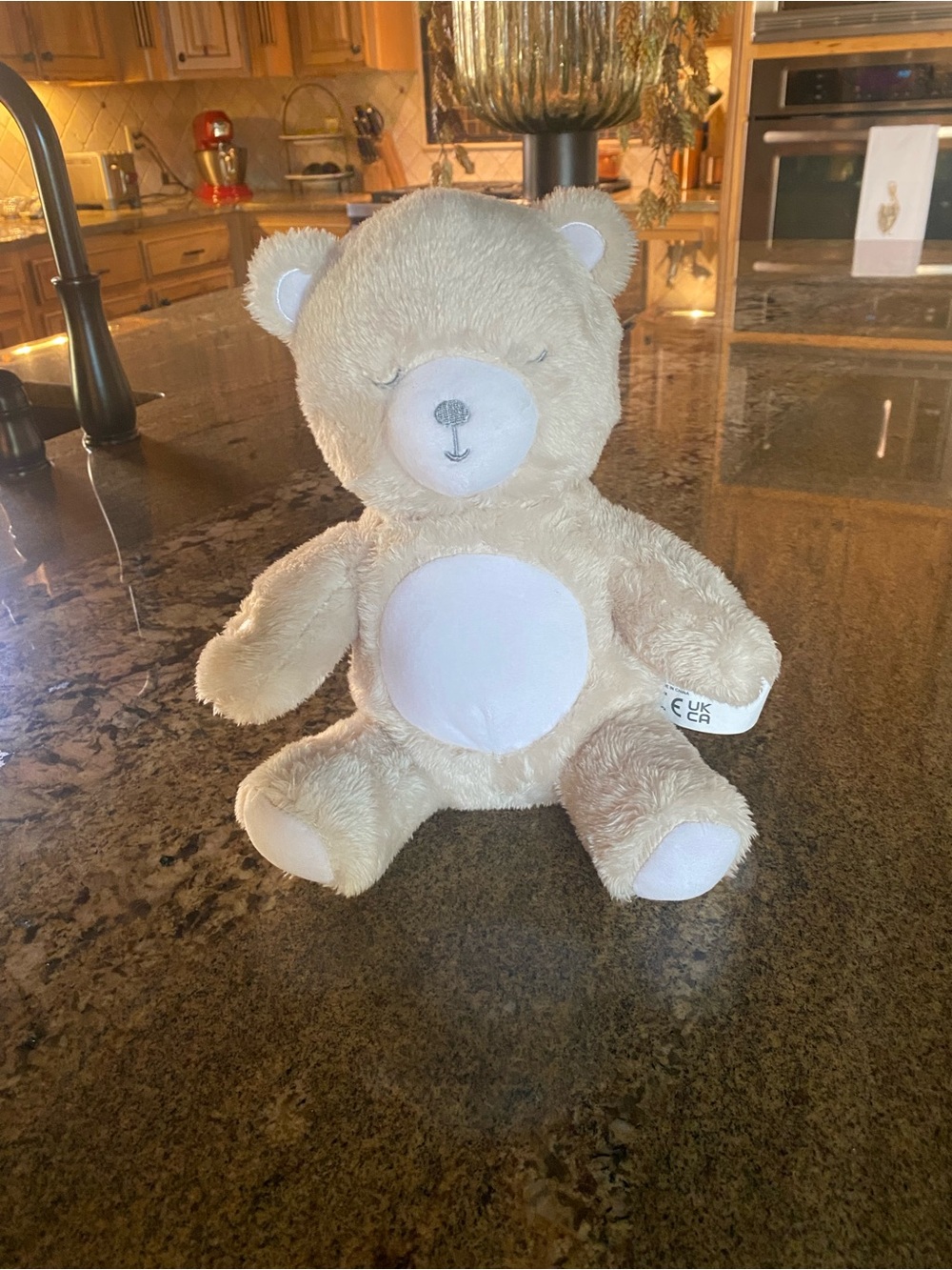 Plush Beige Dreamgro Teddy Bear Stuffed Toy - Soft Comfort Plush